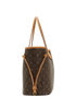 Neverfull MM, &pound;1,100, Handbags, Brown, Canvas, Side view